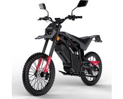 HITWAY Elektrische Bromfiets HT500 - 2500W elektrische scooter, elektrische motorfiets tot 45km/u, 60V 27Ah lithium accu, actieradius 45-60km - hydraulische schijfremmen voor en achter