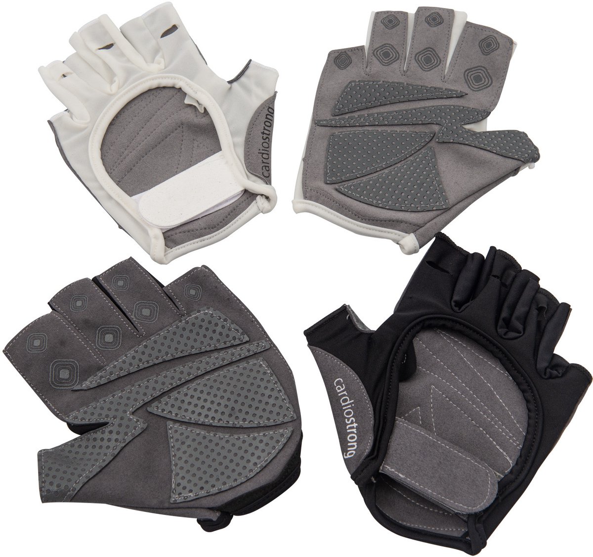 cardiostrong Roeihandschoenen Wit L