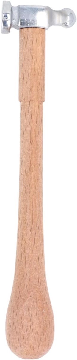 Mini Handgemaakte Hamer met Grote Kop en Houten Handvat - Multifunctionele Polijsthamer voor Professioneel Gebruik en Klusprojecten
