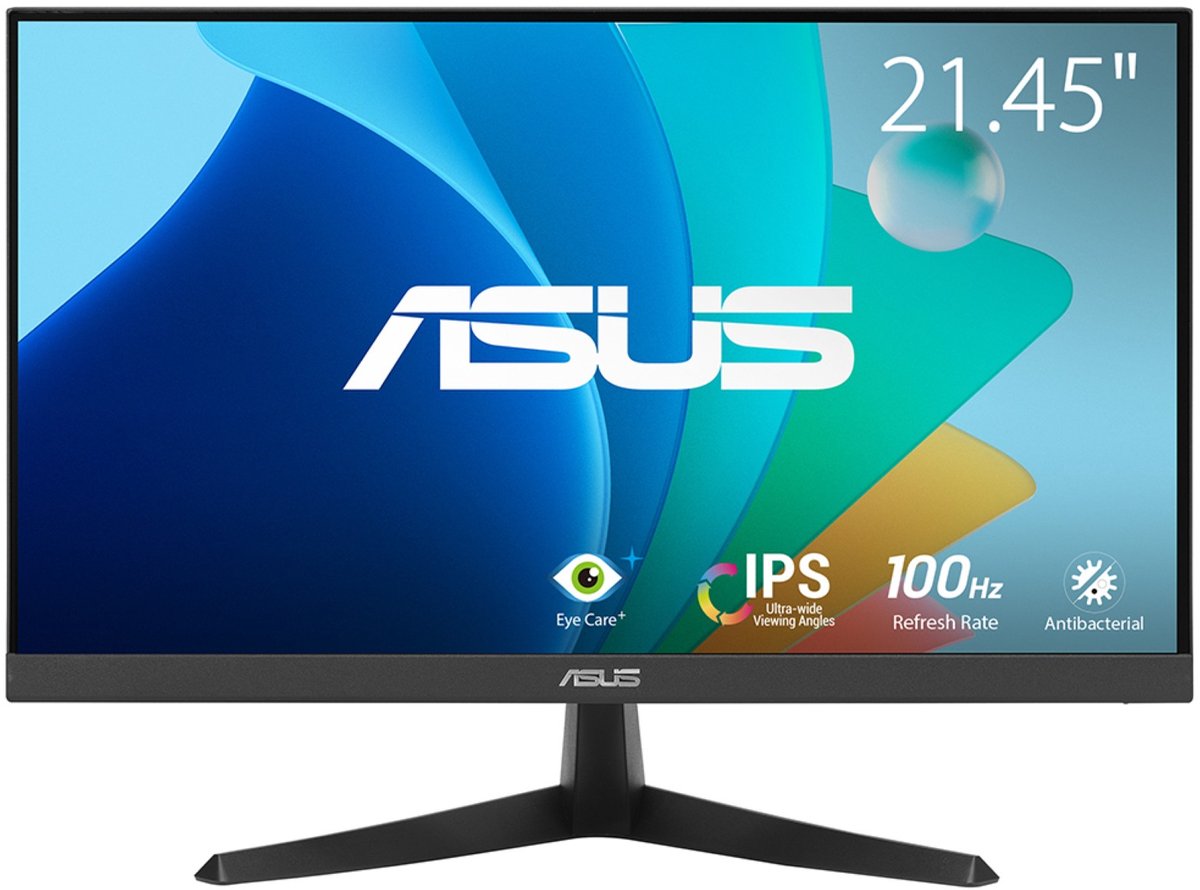 ASUS VY229HF computer monitor 54,5 cm (21.4") 1920 x 1080 Pixels Full HD LCD Zwart