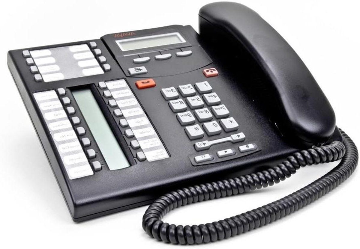 Telefoon - Zakelijk toestel - Efficiënt communiceren - Modulair ontwerp - 16-cijferig display - Antraciet
