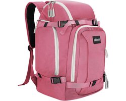 Skischoenentas Rugzak - Ski Tas - Wintersport Gear - Helm & Schoenen Compartiment - 50 Liter Capaciteit - Zwart