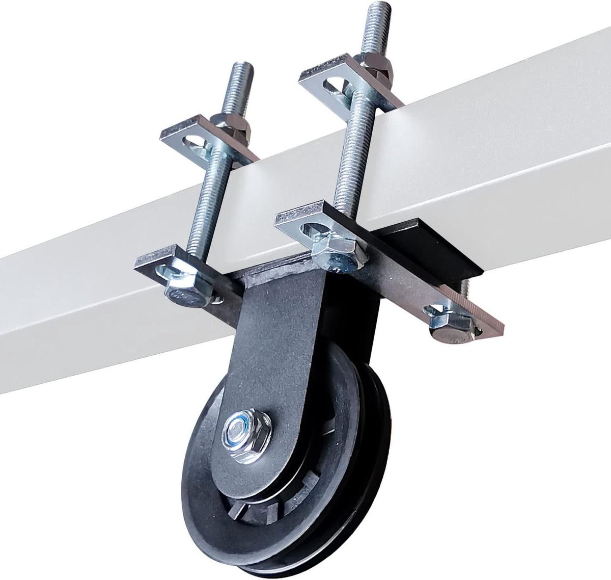 Kabel Katrolsysteem - Fitness Katrol - Krachttraining Thuis - Stil Ontwerp - 4-8cm Buizen - Zwart