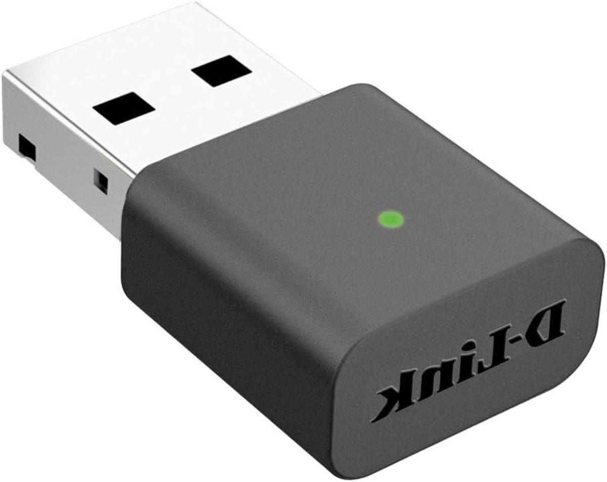 Draadloze USB Adapter - Wifi Dongle - Internet Verbinding - Compact Nano Formaat - 300 Mbps - Zwart