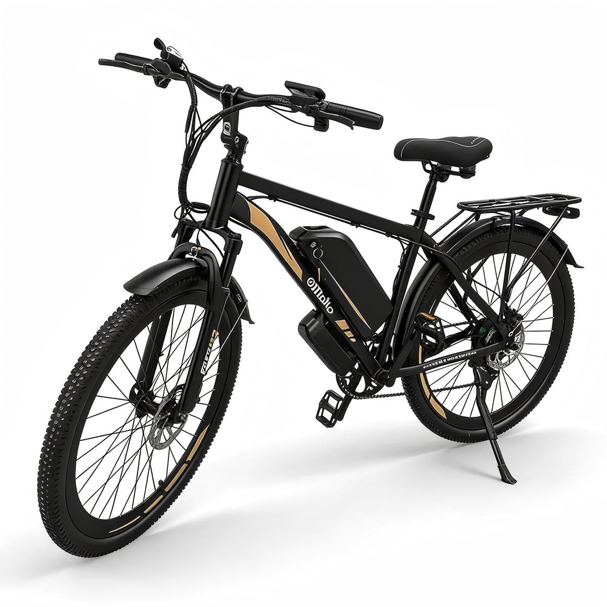 EC27 Elektrische fiets - Stad pendelen - 48V 17.5 A batterij - 75km lange levensduur van de batterij - 250W motor - 27.5 Inch wielen - Met planken