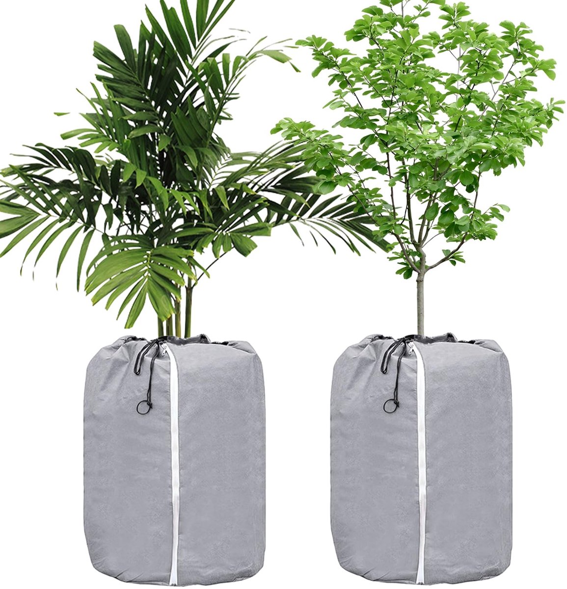 Dailygoods- Potbescherming Thermisch - 2 Stuks - Winterbescherming - Plantenbeschermzak - Ademend - 45 x 50 cm