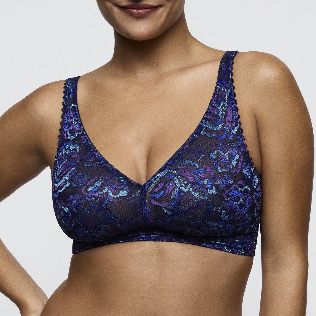 PrimaDonna San Angel Bralette 0163496 Water Blue - maat EU 75D / FR 90D