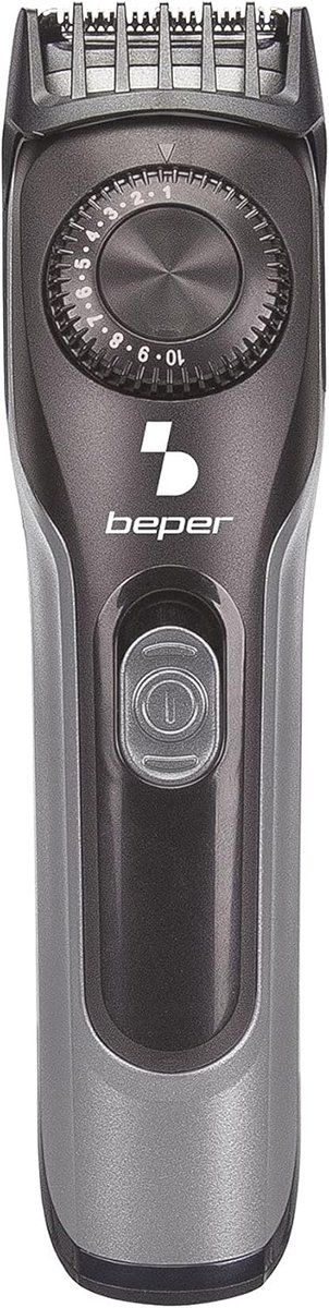 Thijox - Oplaadbare Baardtrimmer voor Mannen, Geschikt voor Haar, Roestvrijstalen Messen, 20 Lengtes van 0,5 mm tot 10 mm, USB Oplaadbaar, 60 Minuten