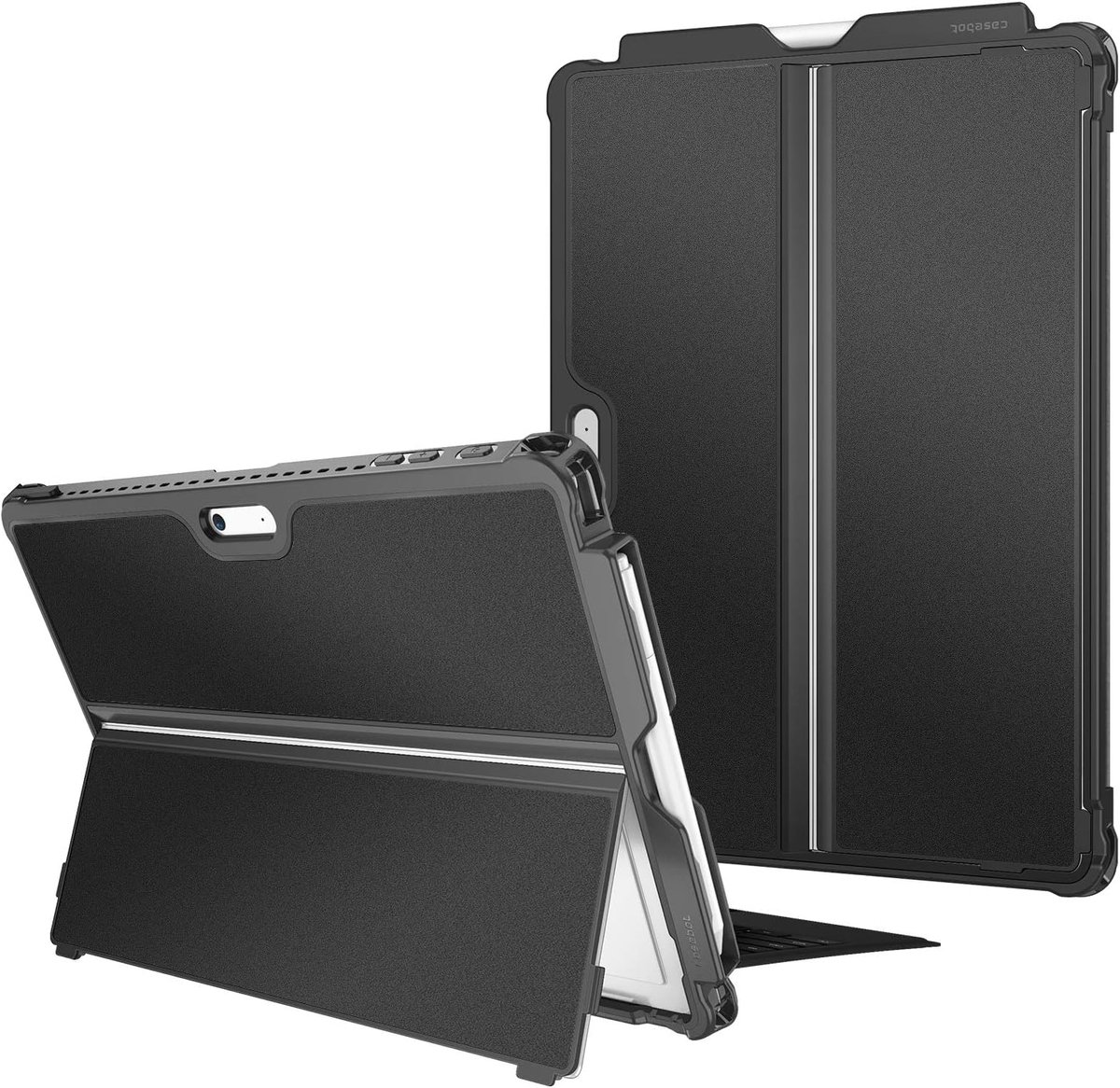 Fintie Hard Case for Microsoft Surface Pro 7 Plus/Pro 7/ Pro 6/ Pro 5/ Pro LTE, Shockproof Folio Protective Rugged Case Compatible for Keyboard Type C