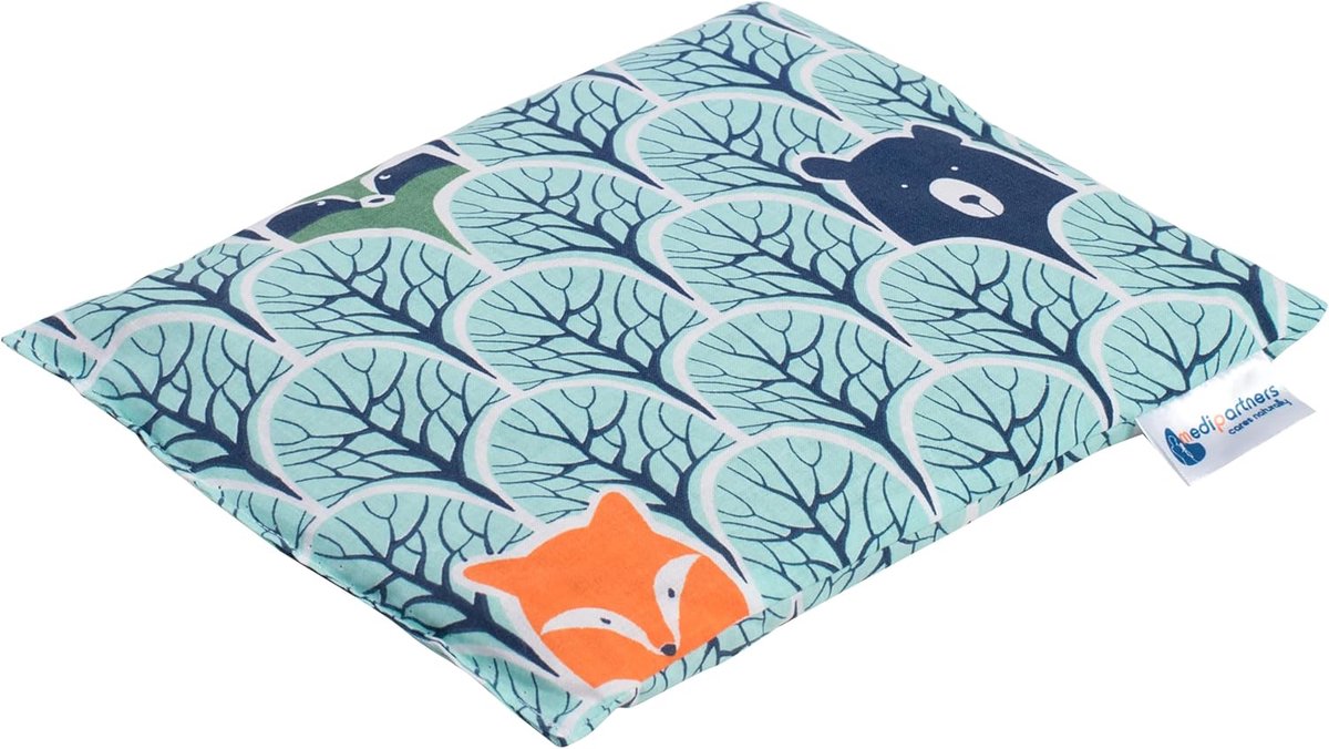 SnelShoppen - Kersenstenen Kussen Warmtekussen 500g Rechthoek 20x25cm Eco Natuur 100% Katoen Koudetherapie Massagetherapie Voor Ontspanning En Pijnver