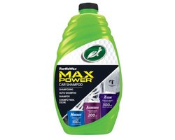 Turtle Wax Max-Power Car Wash - 3 niveaus van reinigingskracht - Met krachtige reinigingsboosters - Voor verwijderen van insectenspatten, zwaar vuil & remstof - Super schuimend - 1,42 Liter