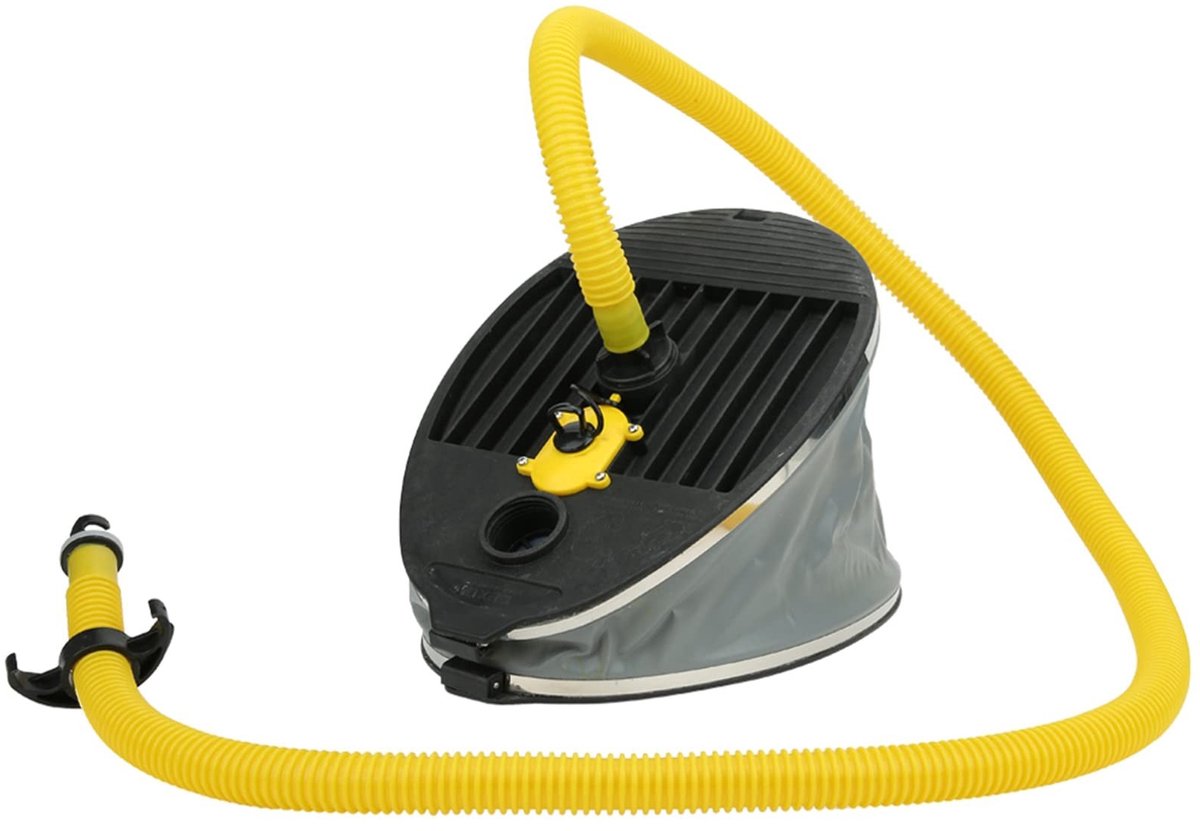 Dailygoods- Botenpomp hoge druk - Draagbare Luchtpomp - Voetpomp - Opblaasbare Boten - Lichtgewicht - Hoogwaardige Kunststof