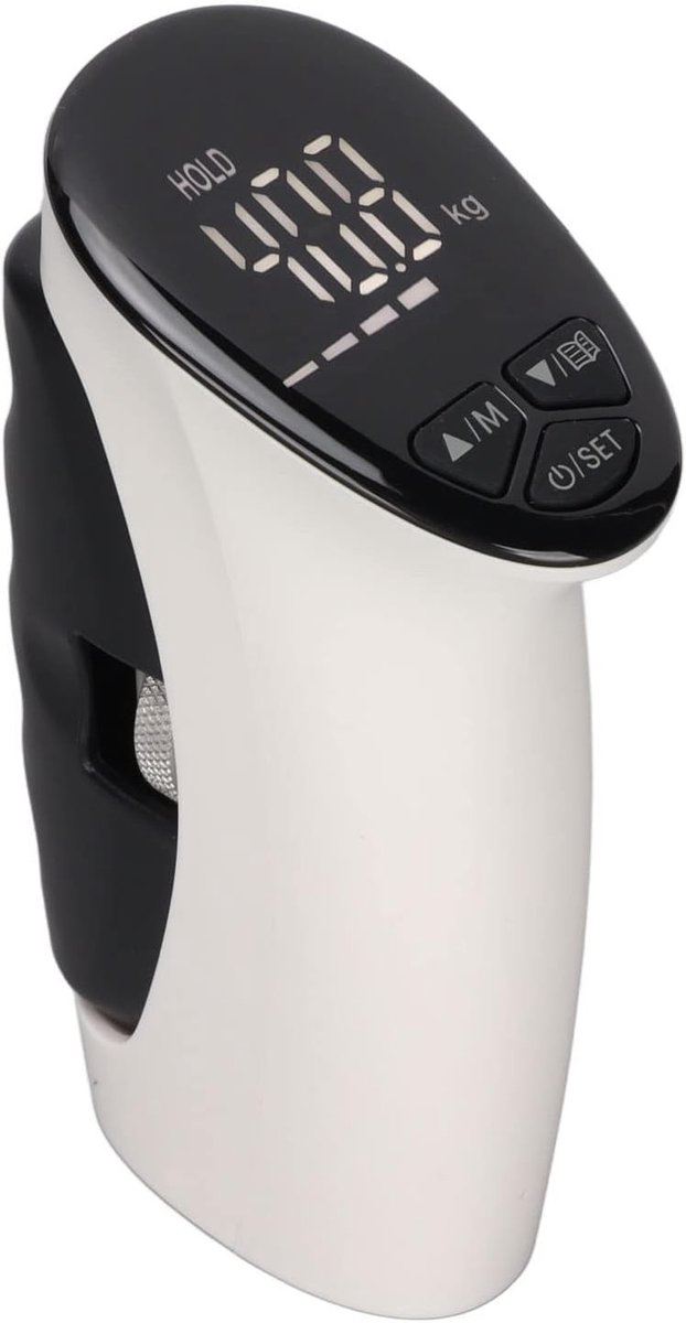 Digitale Gripkrachtmeter met LED-display voor Sport, Thuis, School en Klinisch Gebruik - Handdynamometer voor Precisie Metingen