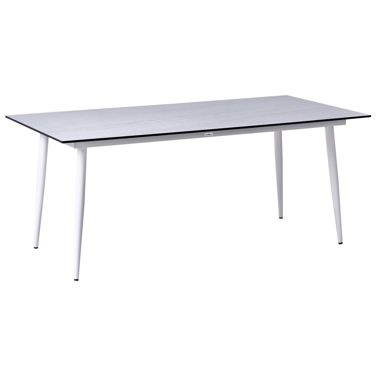 TOLENTINO - Tuintafel - Wit - HPL/Aluminium
