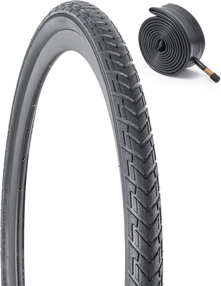 Fietsband Binnenband - Vouwband Set - Comfortabel Fietsen - Lage Rolweerstand - 700x40C 42-622 - Zwart