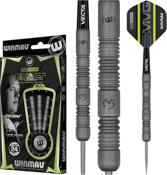 Tungsten Dartpijlen - Steeltip Darts - Precisie Werpen - 90% Premium Kwaliteit - 3 x 24 gram - Zilver — afbeelding 3