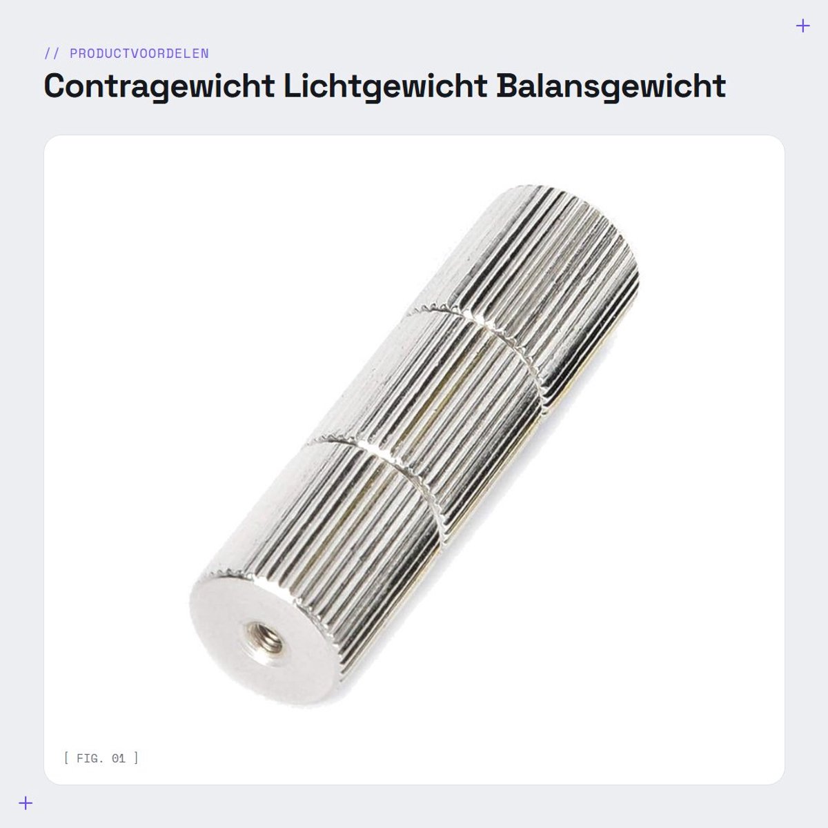 Dailygoods- Contragewicht Lichtgewicht - 3 Stuks - Handstabilisator - Aluminiumlegering - Voor Mobile 2/3 - Robuust en Duurzaam - Balansgewicht