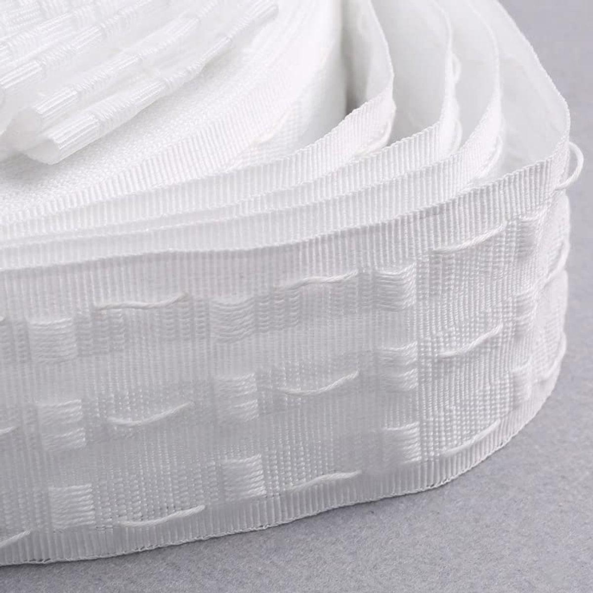 Gordijnband Gardinenband Curtain Header Tape, 7.5CM breed 12M lang