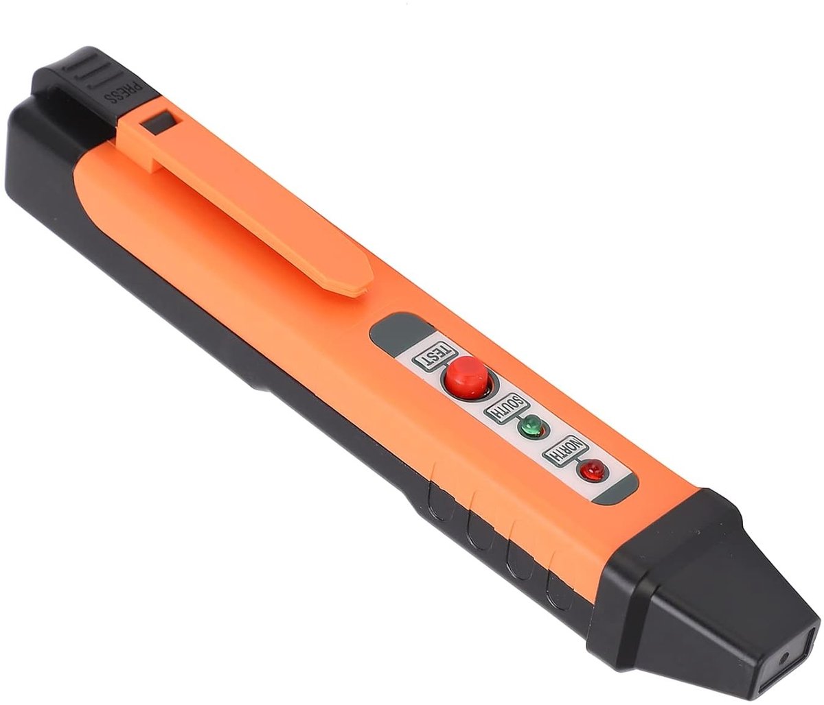 Hooggevoelige magnetische polariteitstester pen voor het meten van noord- en zuidpolen, 862M±5mT (50Gs)