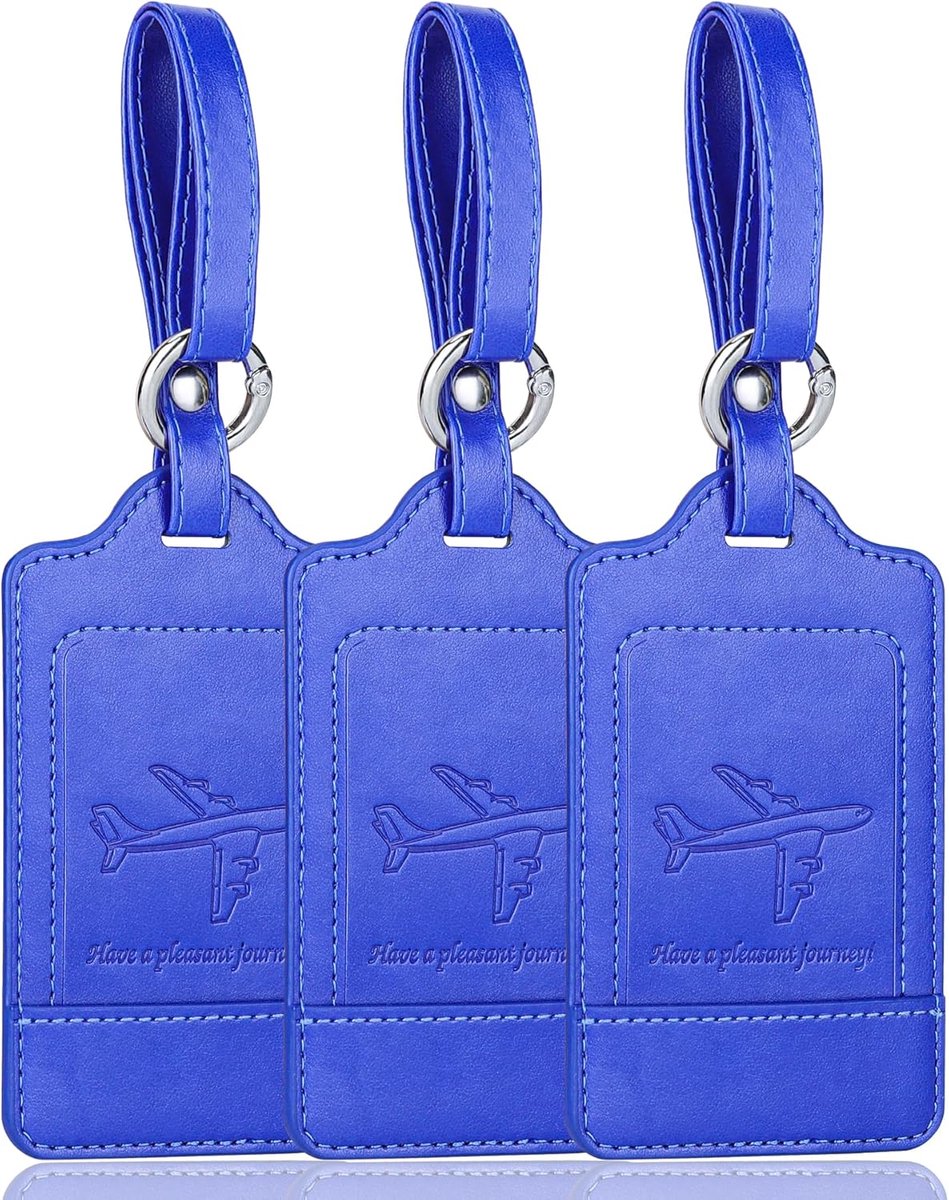 Voorzien van Kofferlabels - Set van 3