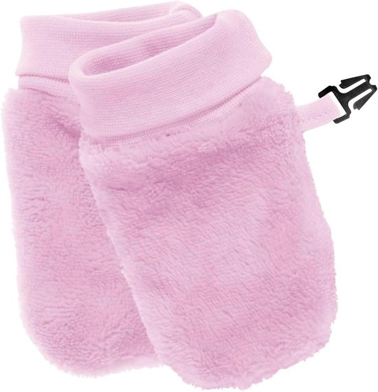 Babywantjes - Fleece wanten - Warm Blijven - Zachte Fleece - 16 x 13 cm - Roze — afbeelding 2