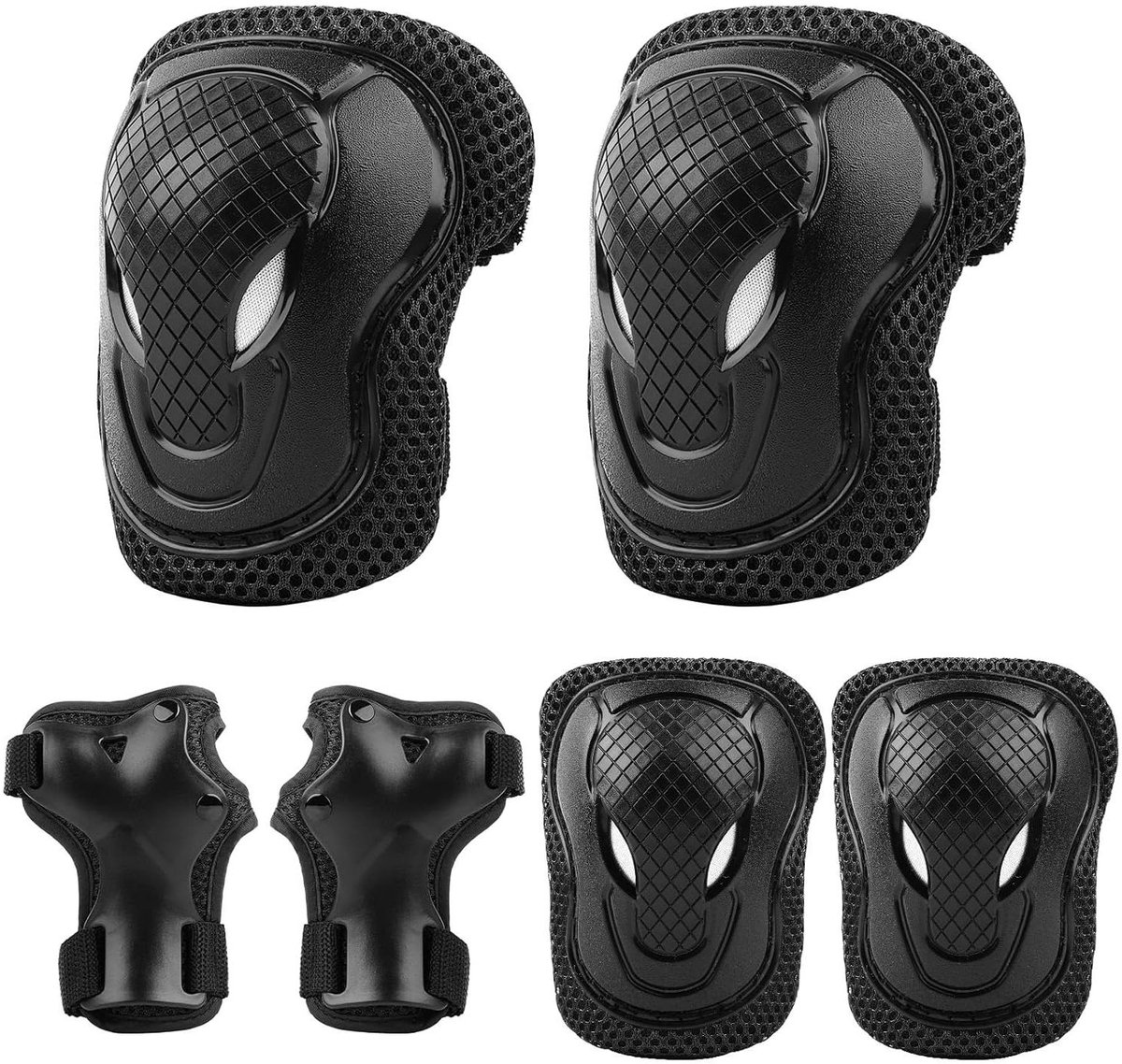 Beschermingsset Kinderen - Valbescherming Set - Actief Buiten - CE Gecertificeerd - Set van 6 - Multicolor