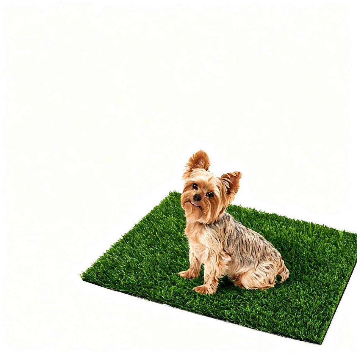 Grasmat – 35,6 x 46 cm – Grasmat voor huisdieren / Plasmat / Toiletmat – Hondentoiletmat – trainingsmat voor honden – Vloerbeschermingsmat – Vervangende mat voor binnen en buiten – Geschikt voor zindelijkheidstraining, enz.