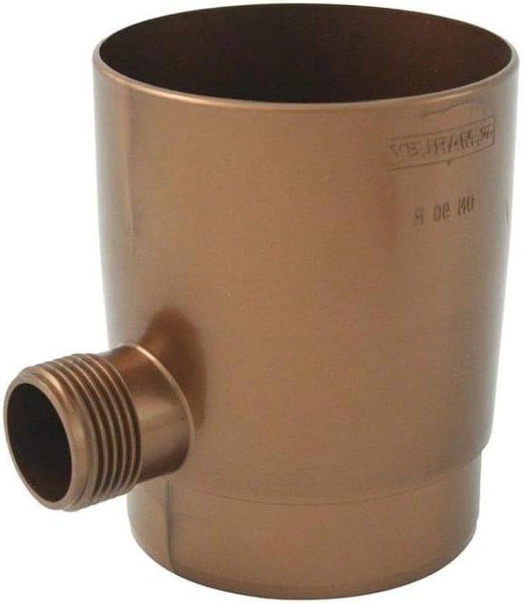 Regenmeter Opvangbak - Wateropvang - Tuin Water Geven - Overloopstop Functionaliteit - DN 90 mm - Koperkleurig