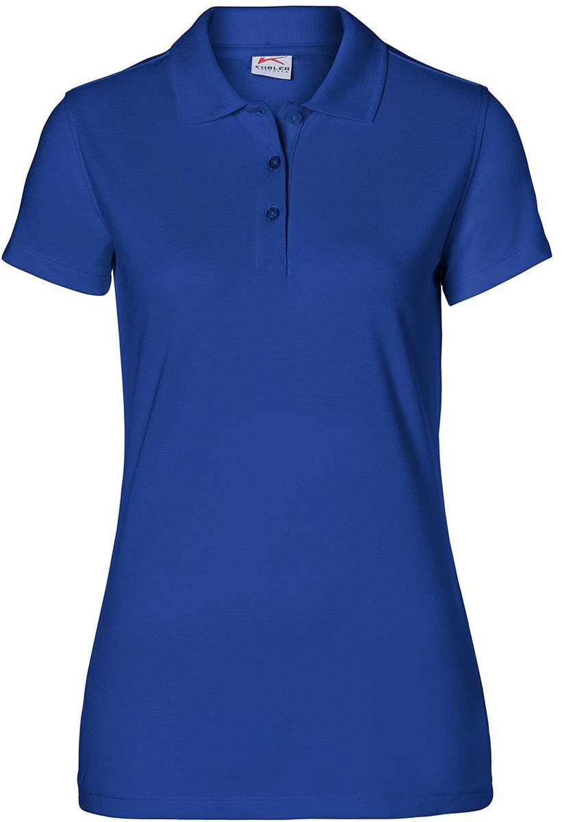 KUBLER 50266239 Korte mouw Werkpolo DAMES Blauw - Oeko Tex - 200 g/m²