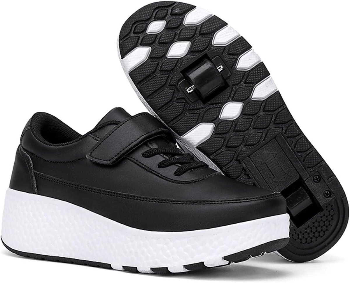 Rolschaatsen Kinderen - Sneakers met wielen - Buiten spelen - Afneembare wielen - Verstelbaar - Meerdere kleuren