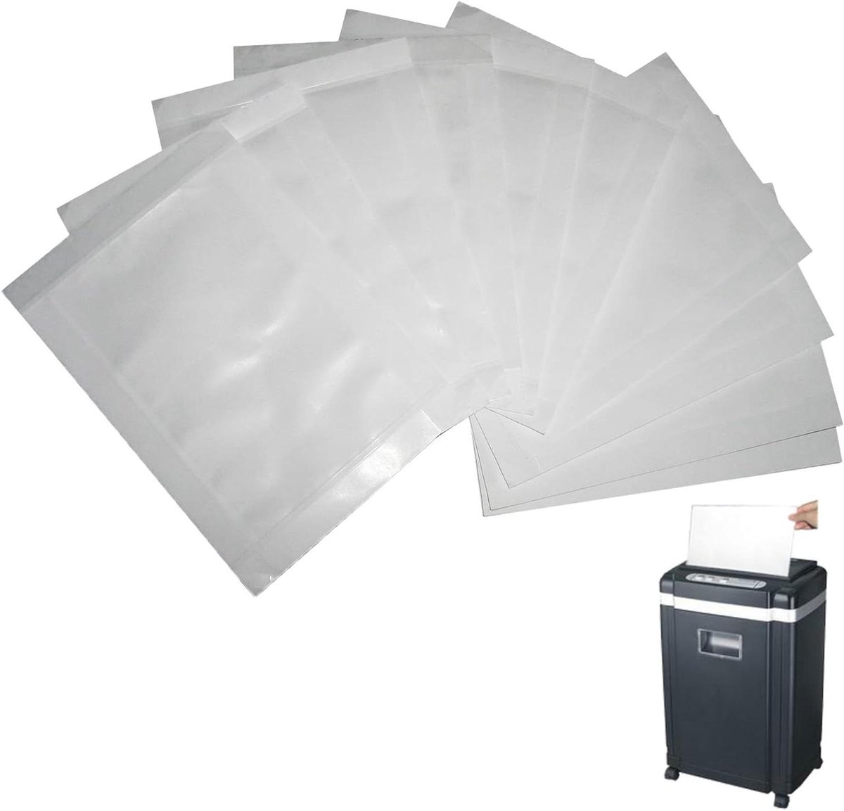 Oliepapier Papiervernietiger - Smeer Vellen - Onderhoud Machine - Handig Schoon Werken - 10 Stuks - Wit