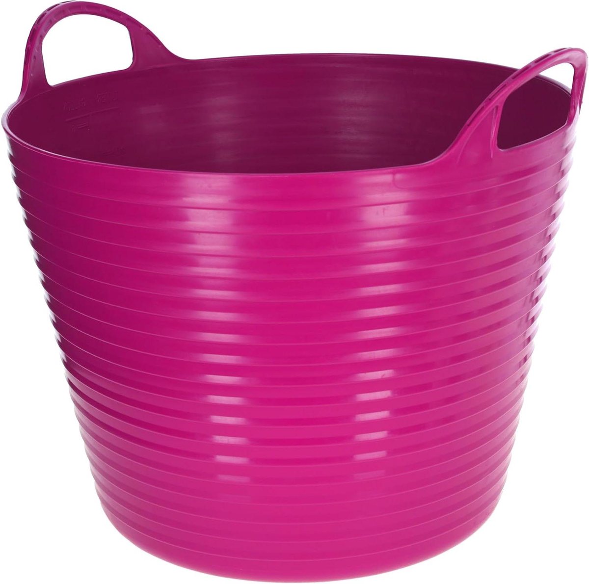 Flexibele Trog - Kunststof mand - Voer en transport - Flexibel materiaal - 28 liter - Roze