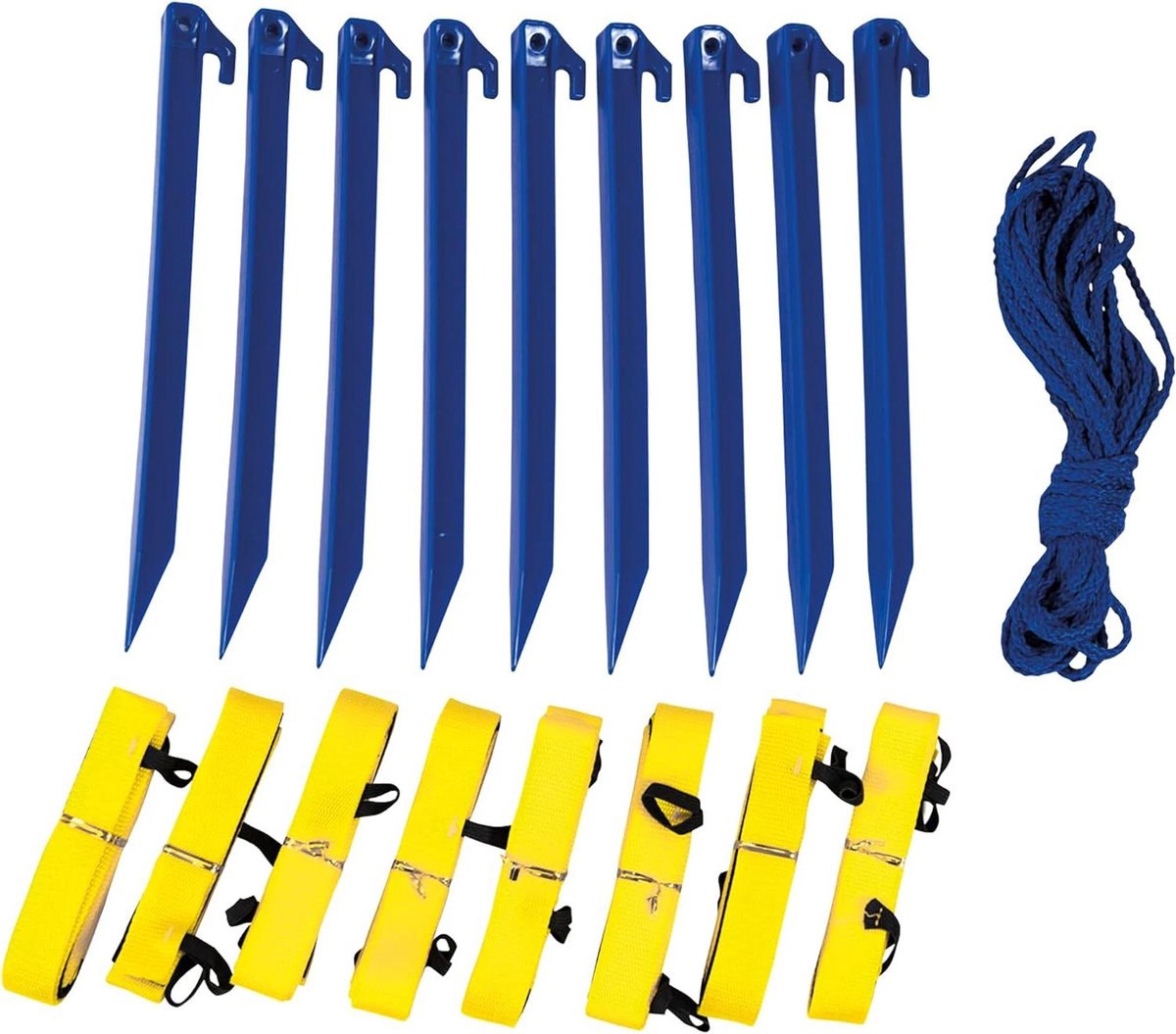 Honden Trainingsset - Honden Sport - Commando Training - Versterkt Band - Radius 3-3.5m - Zwart