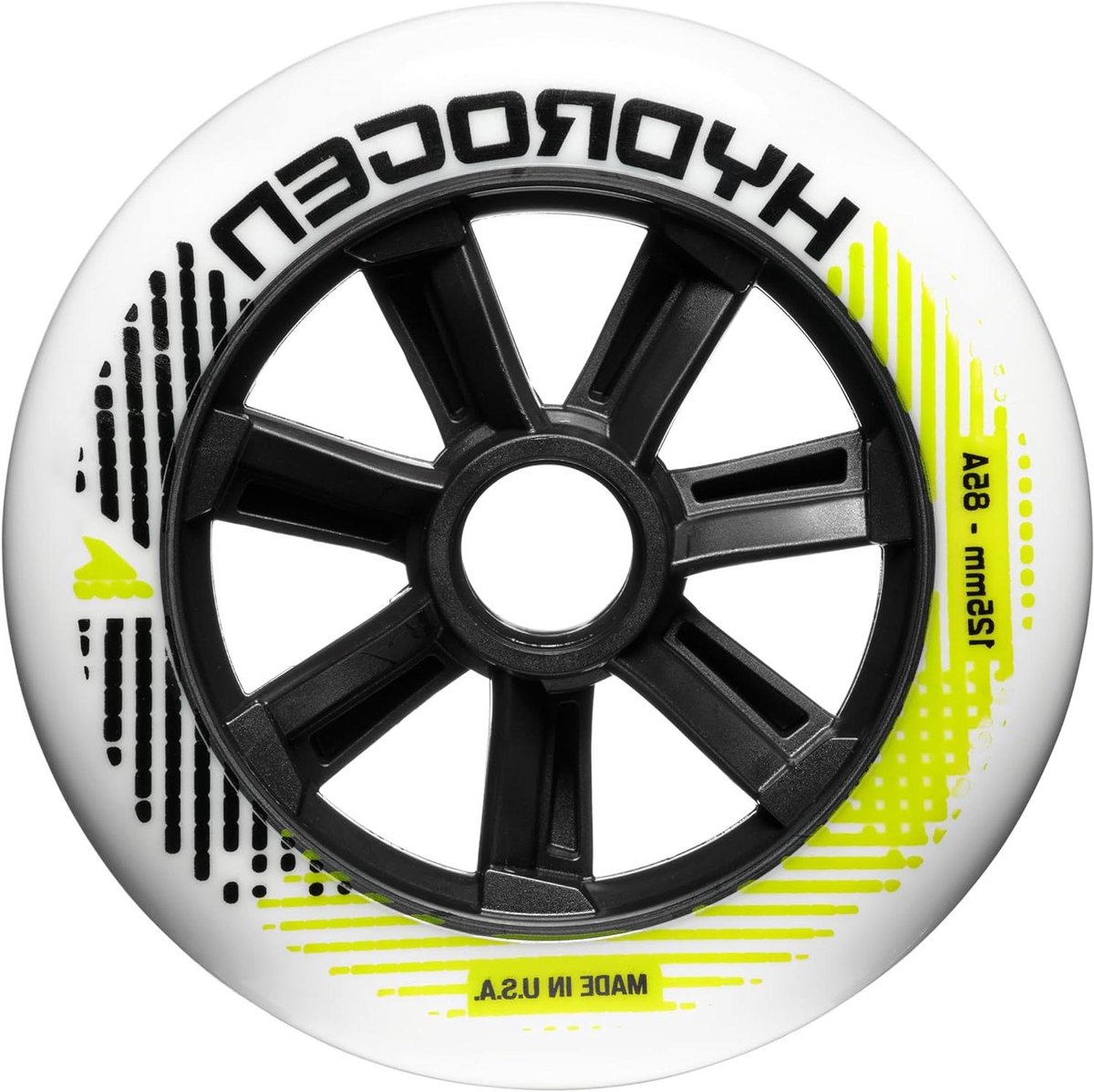 Inline Skate Wielen Skeeler Onderdelen Snel Skaten Premium Urethaan Formule 125mm 85A 6 Stuks