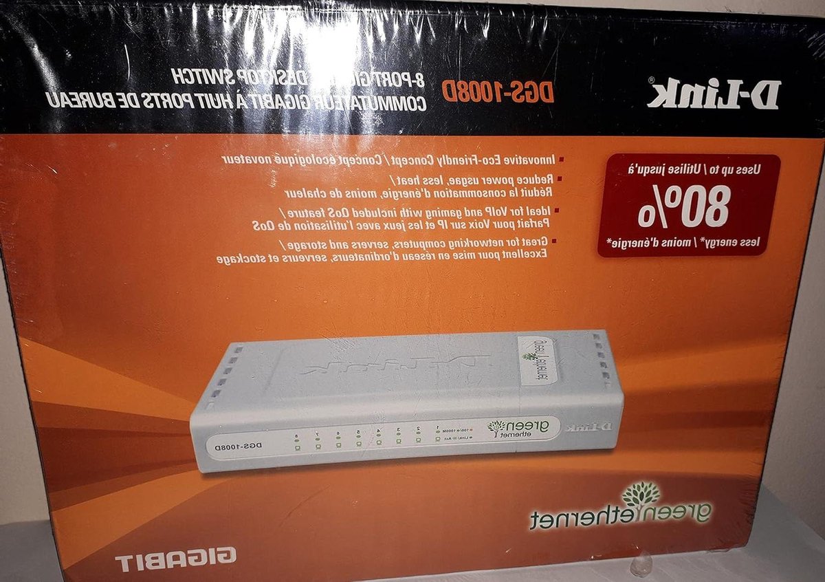 Gigabit Switch - Netwerk Switch - Netwerk Uitbreiden - 8 Poorten - 10/100/1000 MB - Grijs
