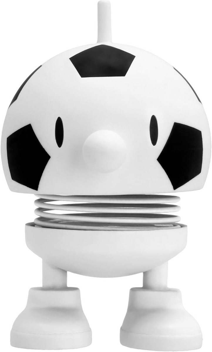 Voetbal Bumble Figuur - Wiebelfiguur Sfeermaker - Voetbal Decoratie - Springende Sfeermaker - 76 cm Hoog - Glanzend