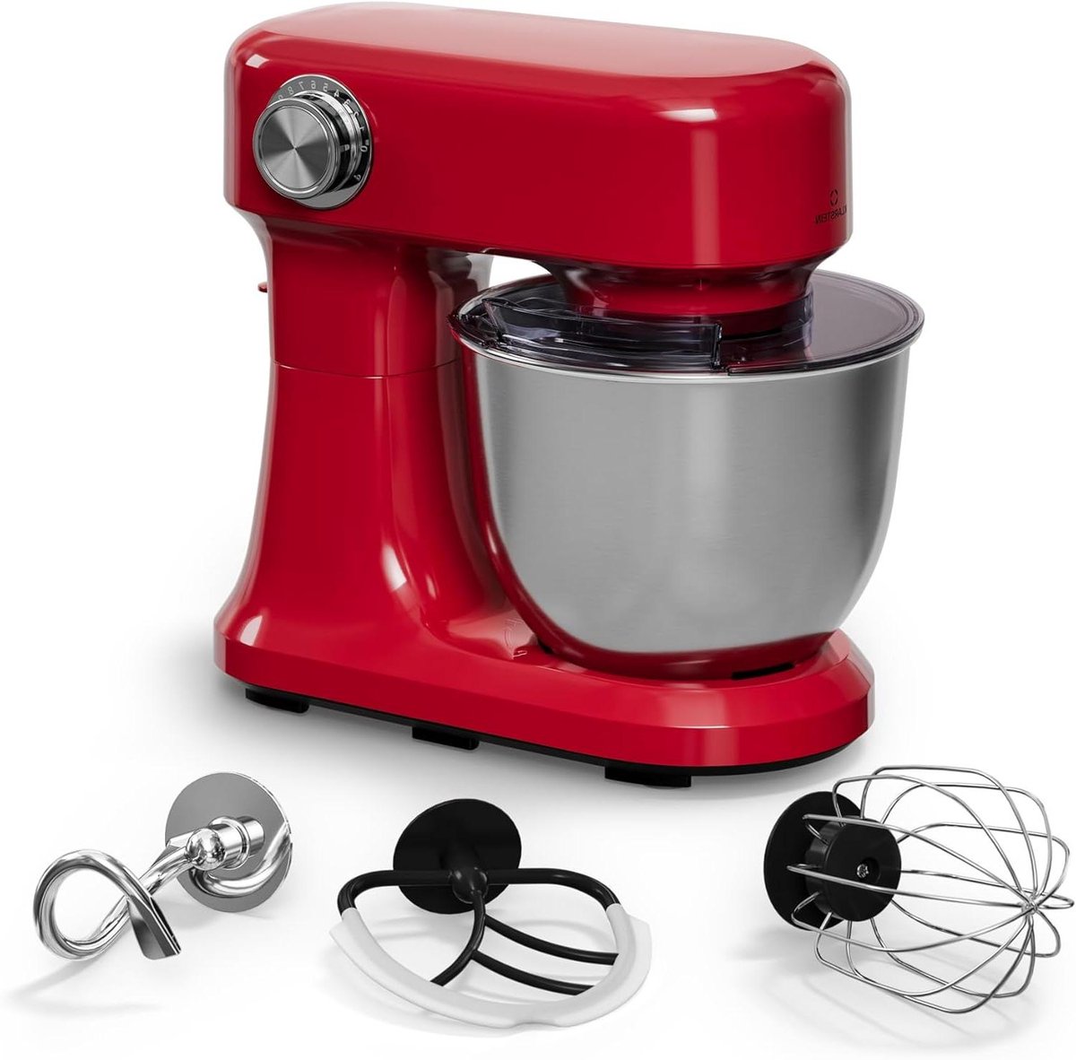 Standmixer - Keukenmixer Mixer - Bakken en Koken - Planetaire Beweging - 5 Liter - Rood