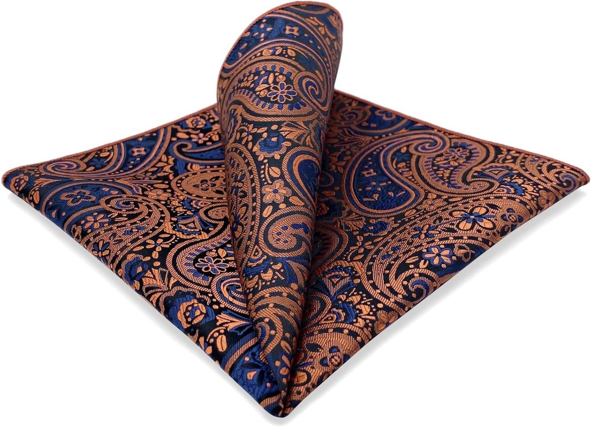 Zijden Zakdoek - Boutonnière Pochet - Formele Gelegenheden - Handgerolde Randen - 32 cm - Roze