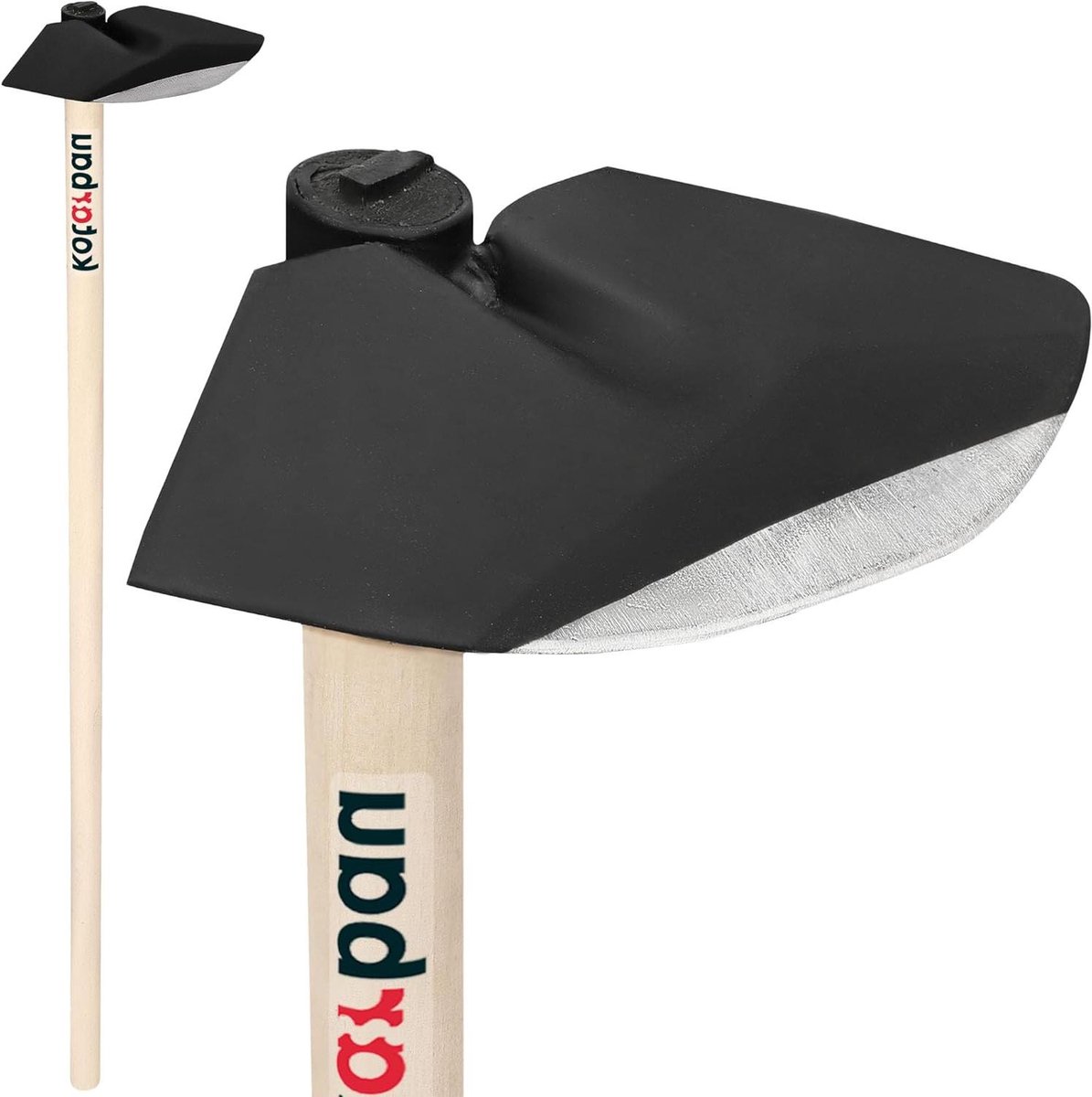 Tuinhark Halfrond - Onkruidhark Planthark - Tuinonderhoud Wieden - Robuust Stalen Werkkop - 240 mm x 100 mm - Niet gespecificeerd
