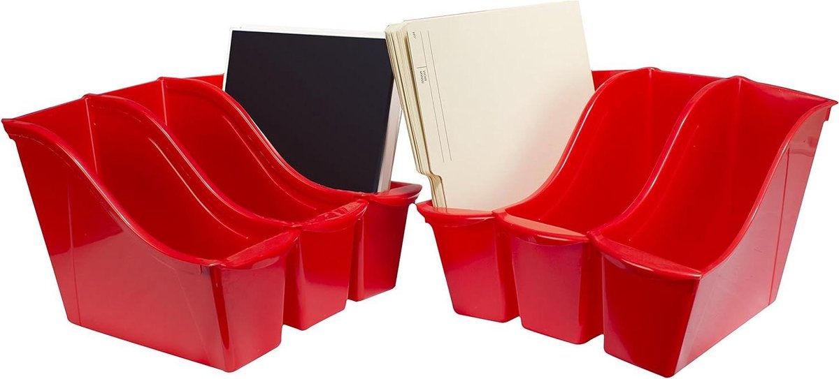 Opberg Caddy - Bureau Organizer - Bureau Organiseren - Lichtgewicht Design - 2985 x 1143 x 2159 cm - Rood