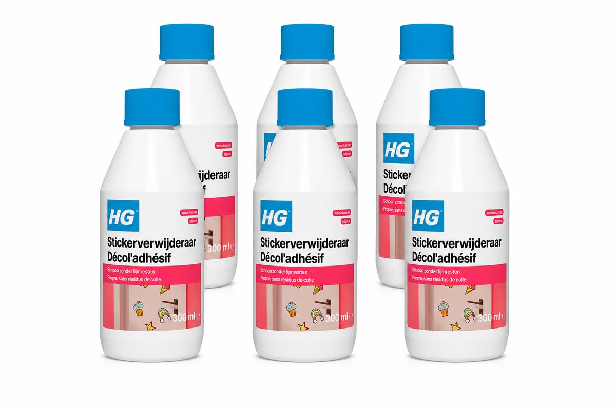 HG stickerverwijderaar (300 ml) - 6 stuks