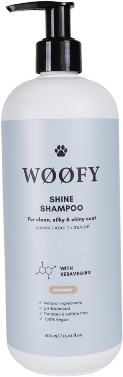 WØØFY Shine Shampoo - 500ml - Coconut