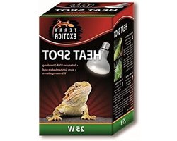 Terrarium Warmte Spot - Warmte Lamp Reptiel - Reptielen Warm Houden - UVA Straling - 25 Watt - None