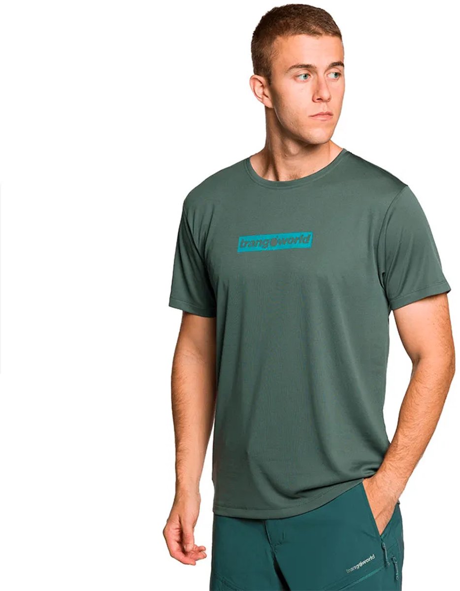Trangoworld Brisson T-shirt Met Korte Mouwen Man Blauw