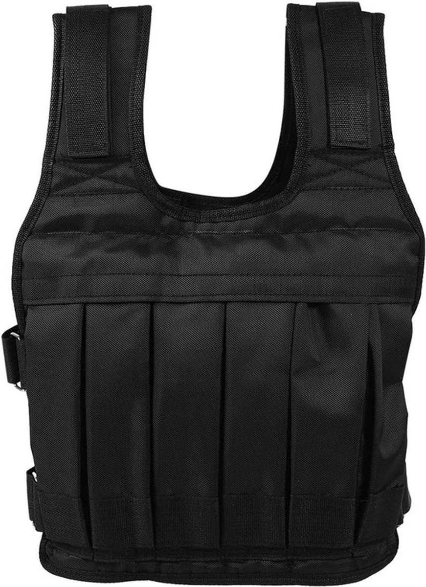 Gewogen Vest Krachttraining - Verstelbaar en Heavy Duty 50kg - Oxford