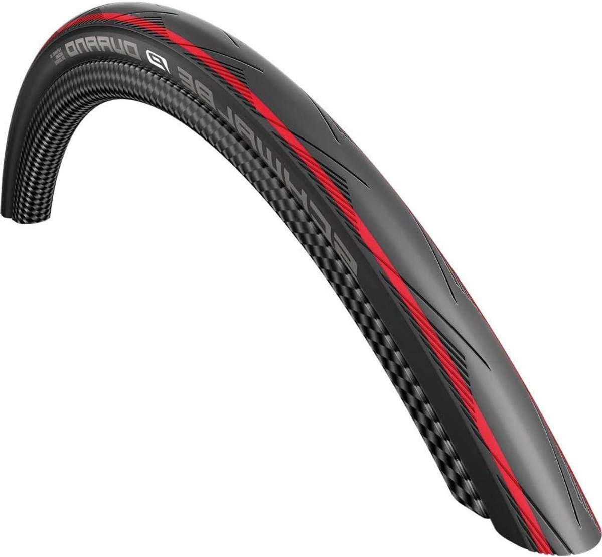 Fietsprofiel - Raceband - Weggebruik - Maximale lekprotectie - 700x25C - Zwart Rood