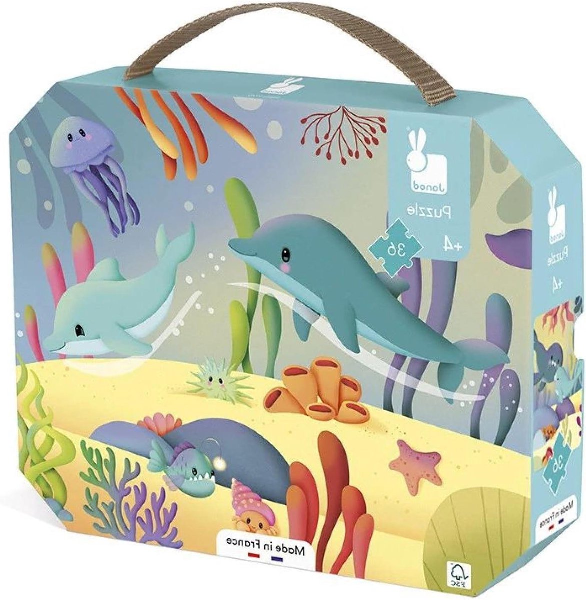 Kinderpuzzel - Legpuzzel - Geduld Oefenen - Panorama Thema - 36 Delen - Meerkleurig