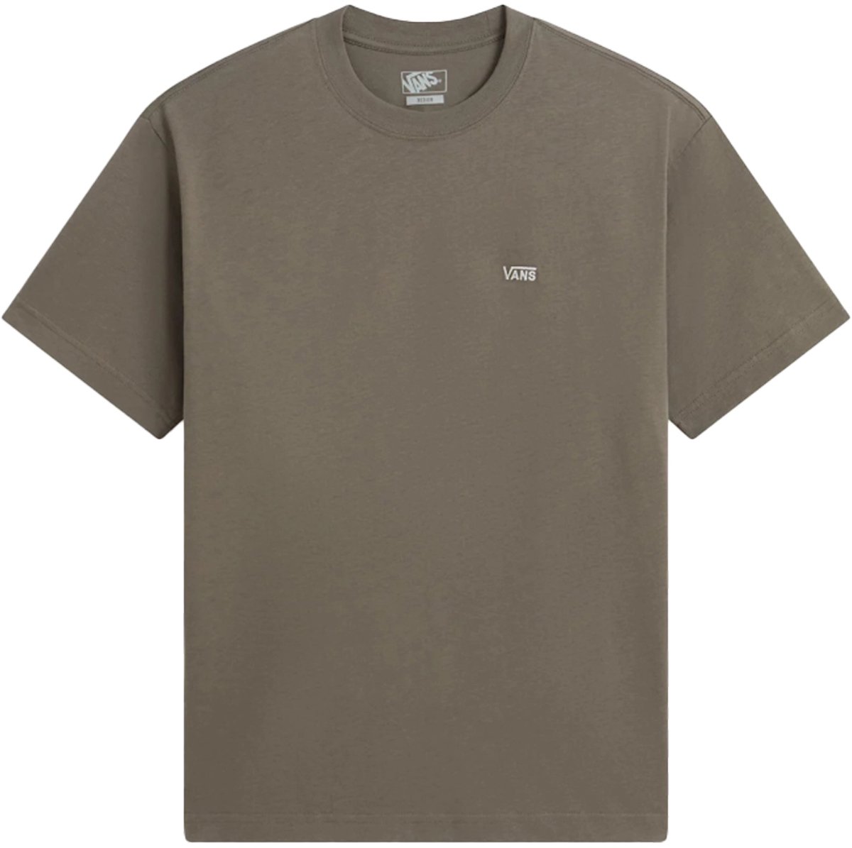 Vans left chest ii loose t-shirt in de kleur bruin.