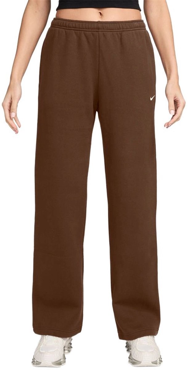 Nike w nk stdo flc mw mr std oh pnt in de kleur . Bruin