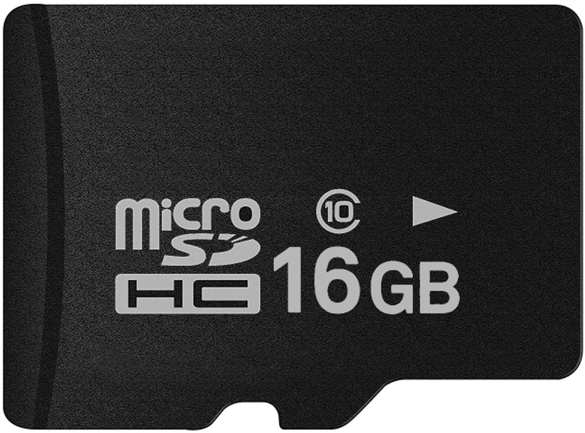 16GB High Speed Class 10 Micro SD (TF) geheugenkaart uit Taiwan, schrijven: 8mb / s, lezen: 12mb / s (100% reÃ«le capaciteit) (zwart)